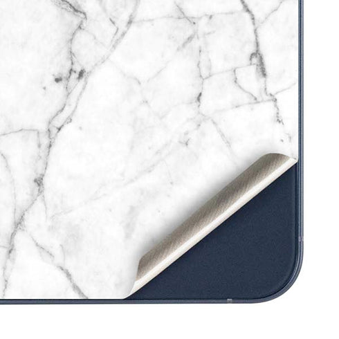 White Marble Galaxy A36 5G Skin